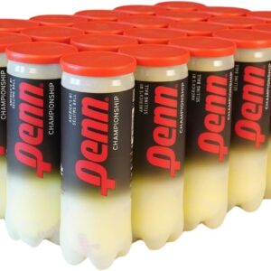Penn Championship Tennis Balls – Regular Duty (24 Cans, 72 Balls)