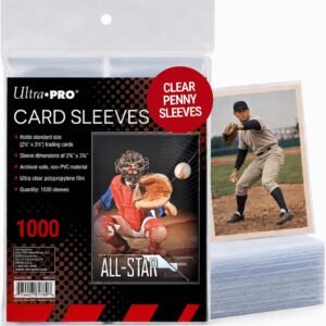 Ultra Pro Penny Sleeves – Standard Size 2.5" x 3.5", 1000 Pack